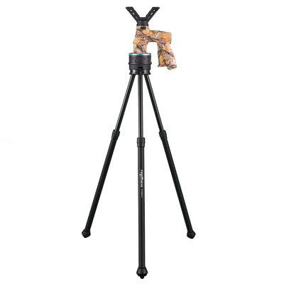 Aluminum Alloy Shooting Stand 100-180cm Height Rubber Feet Leg Tip