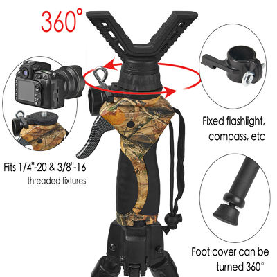 Camo Handle Hunting Bracket 1.8m Aluminum Alloy